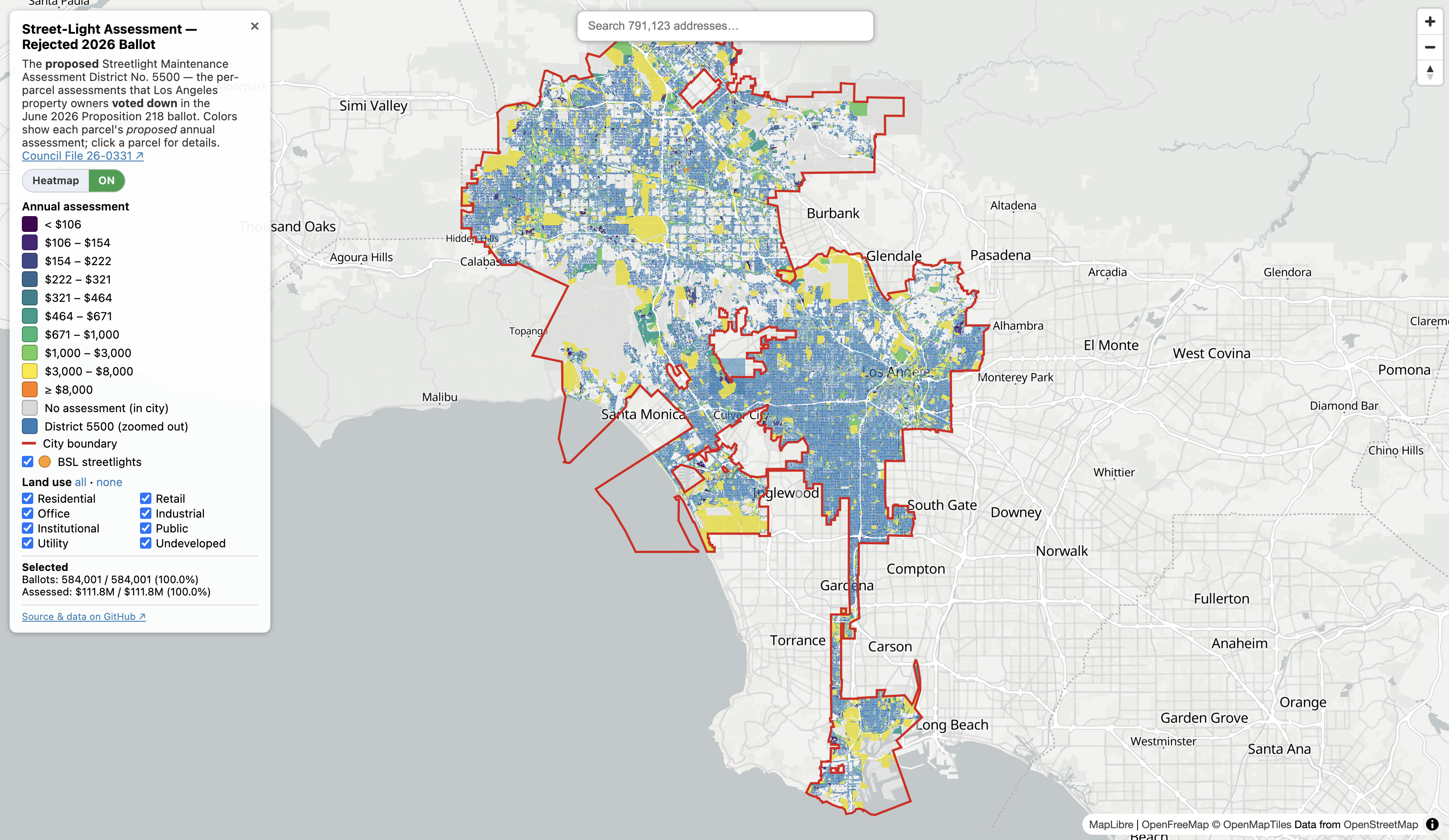 Los Angeles Street Light District 5500 Proposal